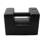 Block test weight 25kg / 1250mg M1 in cast iron with hand grip